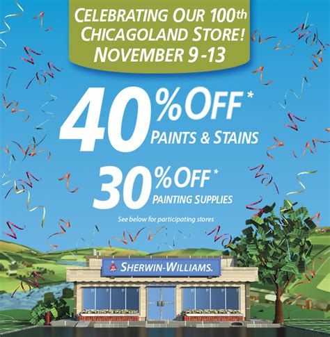 sherwin williams paint discount